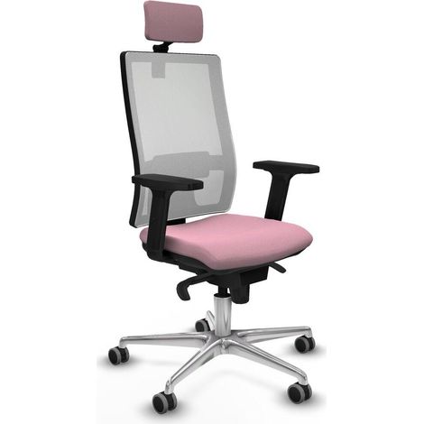 Piqueras y Crespo Horna Chaise de bureau rose confortable