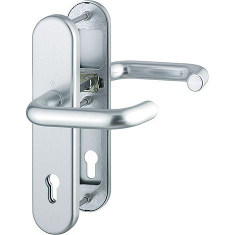 Hoppe Ht-Si-Dr.grt., Langsch., Paris 138/3331/3310, PZ gelocht, E92, Aluminium (1/4)