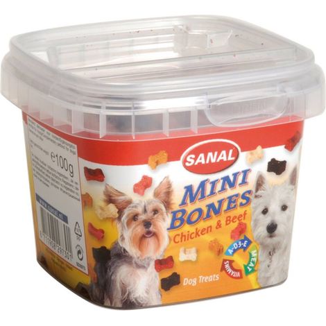 Bocconcini mini bones per gatti 6 confezioni da 100 g cad. (1/2)