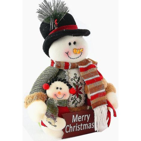 Cadeaux de Noël, Poupées de Noël, Famille de Noël (1 pièce, couleurs assorties) (1/5)
