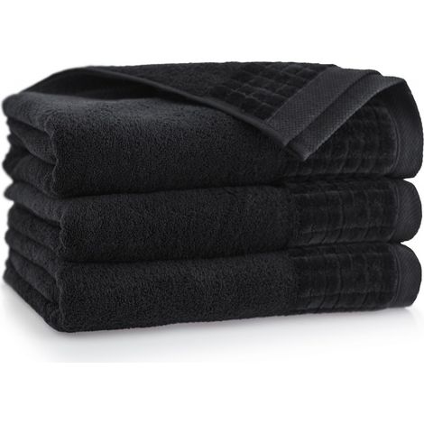 Asciugamano Paulo-3 30x50 Zwoltex nero (1/3)
