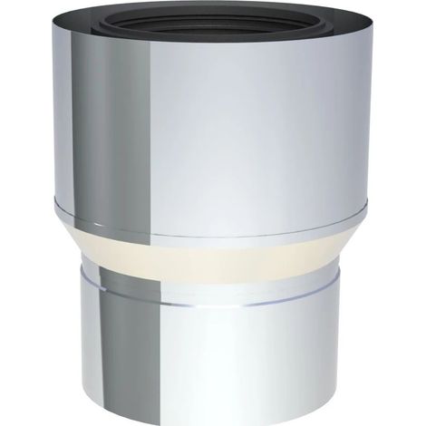 Extension concentrique de diam. 80/125 sur diam. 110/160 mm