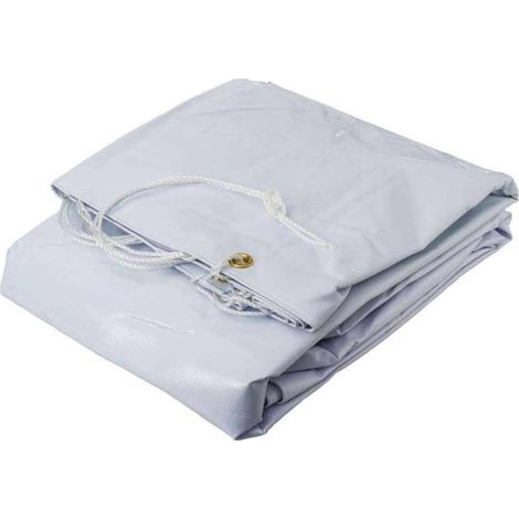 Bâche Ultra Lourde 650g/m 3x5m - Protection et Résistance - Idéale pour Couvertures Extérieures - D-Work