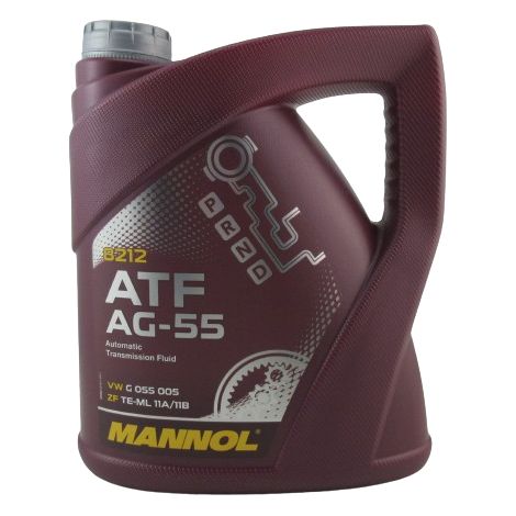 OLIO MANNOL ATF AG-55 VW G055005 ZF TE-ML11A TE-ML11B GIALLO 4L