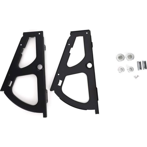 2pcs Drawer Hinges Single Layer Cabinet Frame Frame Shoes Turing Rack Furniture Replacement Hardware Accessories for Porch Kitchen Living Room, Single (1/5)