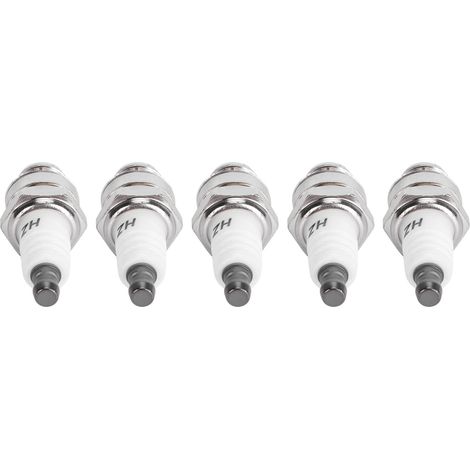 5 L7T Zündkerzen, geeignet für BM6A BPMR7A RCJ6Y RCJ7Y WSR5F, 33cc-49cc Motor, Rasenmäher und Laubbläser. (1/5)