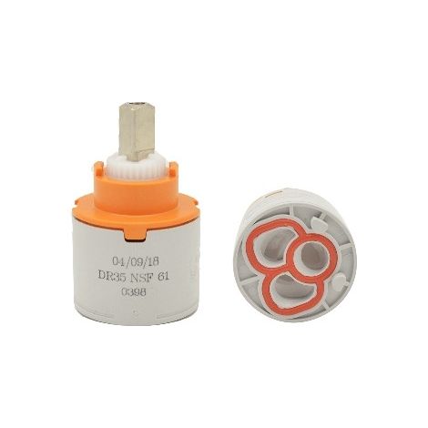 Deviatore rotativo a due vie mod. dr 35 d.35 diam. 35 mm
