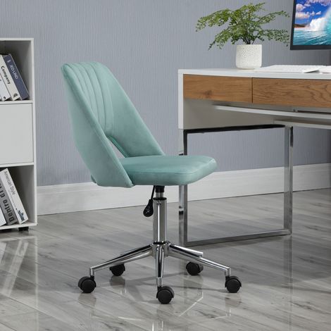 Ergonomischer Bürostuhl ohne Armlehnen, höhenverstellbar, drehbar, grün HAVRYA (1/4)