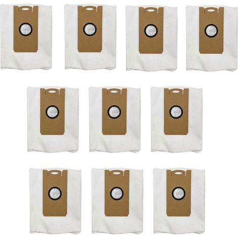 Lot de 10 sacs à poussière pour aspirateur robot Lydsto W2 - Pièces de rechange et accessoires (1/5)