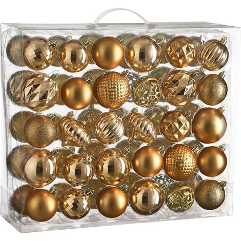 Mica Decorations boule de Noël Cuivre H7xl7xL7cm (1/4)