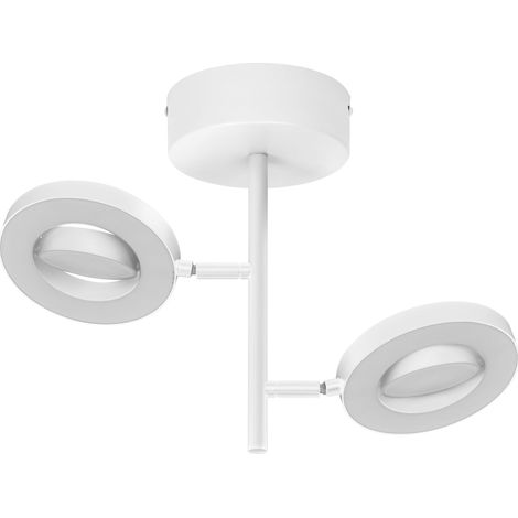 LEDVANCE DECOR SPOT SATURN 21W, 635lm, blanc, spot, têtes réglables, utilisation polyvalente, spot intérieur, régulation de la température de couleur à 3 niveaux, boîtier de haute qualité.