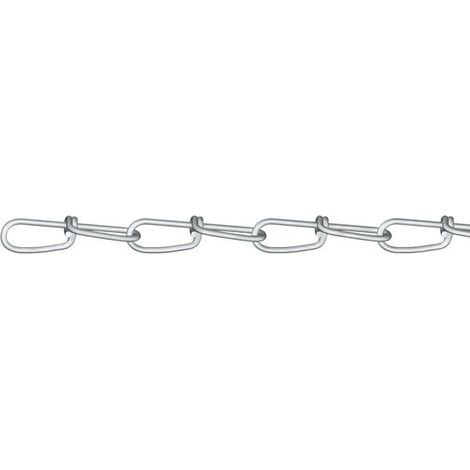 dörner + helmer 156151 Catena a nodi Argento Acciaio galvanizzato zinco 30 m