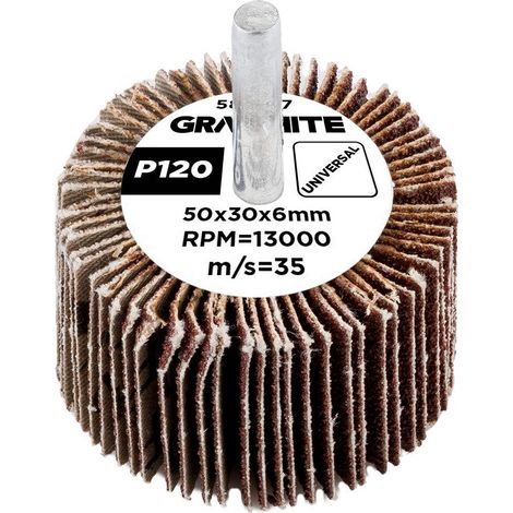 Disco abrasivo Graphite 58t397 elettrocorindone 50x30x6 mm