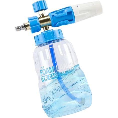 Spruzzatore di schiuma, Spruzzatore di schiuma per autolavaggio, Spruzzatore di schiuma da 1 litro per pompa portatile, Bottiglia per auto, Pulizia pesante, Pompa spray per pulizia auto (1/5)