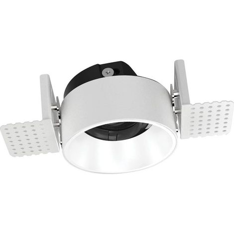 Faretto da incasso orientabile trimless GU10 71mm Bianco Nobile MVGU10R/T/W