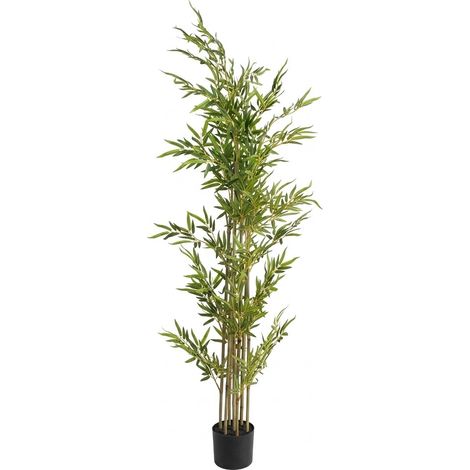 Künstlicher Bambus im Topf, Höhe 160 cm (1/5)