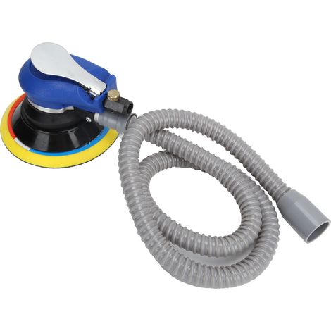 Ponceuse pneumatique à aspiration, polisseuse lustreuse à air comprimé, outil de ponçage pour rénovation maison (1/5)