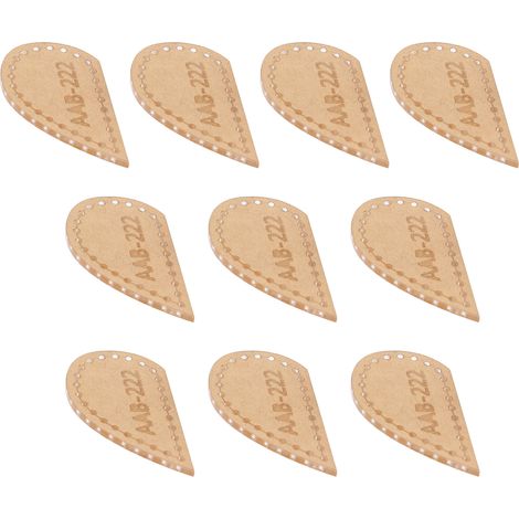 Gabarit patchwork en 10 pièces pour la création de motifs transparents en forme de cœur, idéal pour la confection de pendentifs.