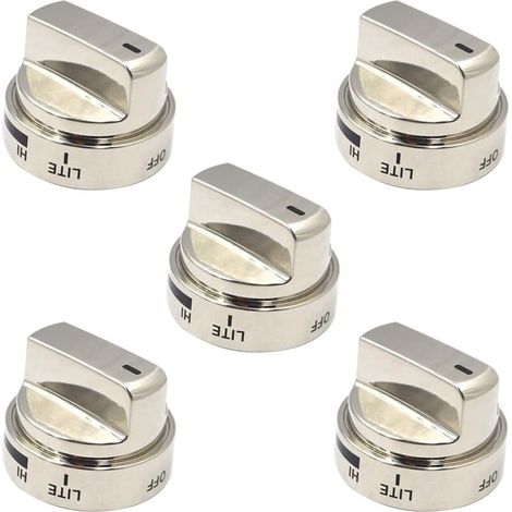 AEZ73453509 Gas burner control knob compatible with LG series – Replaces AEZ72909008 (pack of 5) (1/5)