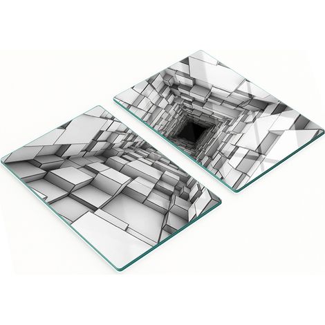 Dekorative Glasschneide- und Servierbretter Würfel 2x40x52 cm (1/5)