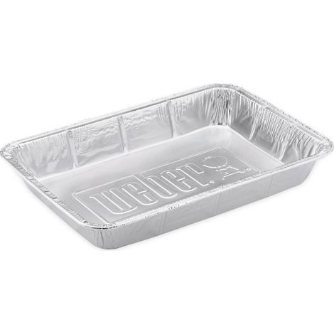 Bandejas de aluminio para barbacoas de carbón Weber 47 y 57 cm Cod. 6416