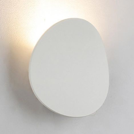 Applique Murale Extérieure Ronde, Lampe de Mur IP65 Étanche, Éclairage de Porche et Jardin Blanc (1/5)
