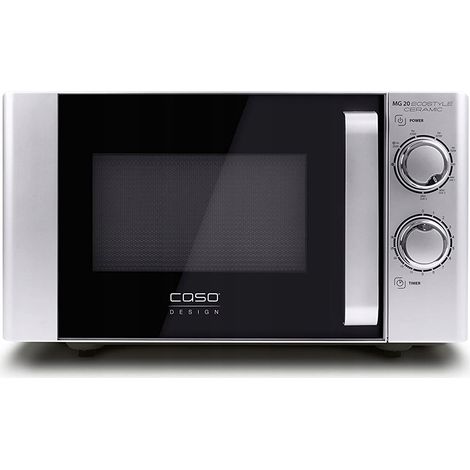 Microondas Caso MG 20 Ecostyle Ceramic plata 20 litros (1/3)