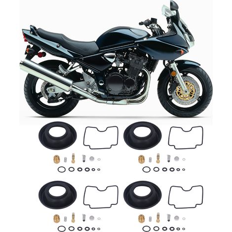 4-teiliger Vergaser-Reparatursatz mit Membran für Suzuki GSF1200 Bandit 2001-2006 (yyy-006) (1/5)