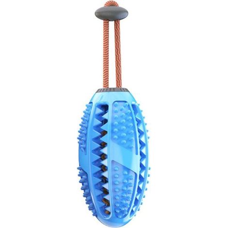 Adorables balles de rugby pour chien, résistantes aux mâchouillages et durables, pour chiots et accessoires pour animaux de compagnie. (1/5)