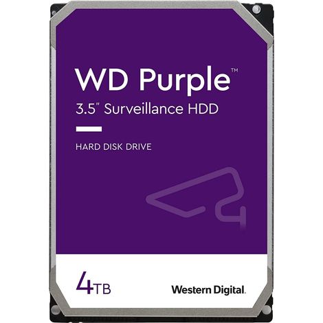 WD Purple 4 TB, Festplatte ,SATA 6 Gb/s, 3,5