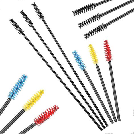 Ensemble de 12 mini brosses de nettoyage en nylon pour mangeoires à colibris, biberons, tubes, bocaux et mangeoires à oiseaux. (1/5)