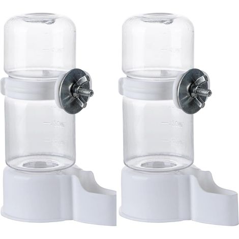 Vogeltränken, 2er-Set automatische Tränken für Vogelkäfige – 140 ml