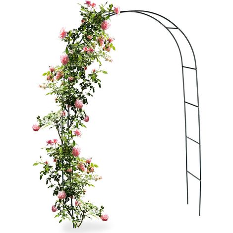 Rosenbogen aus metall 240 cm