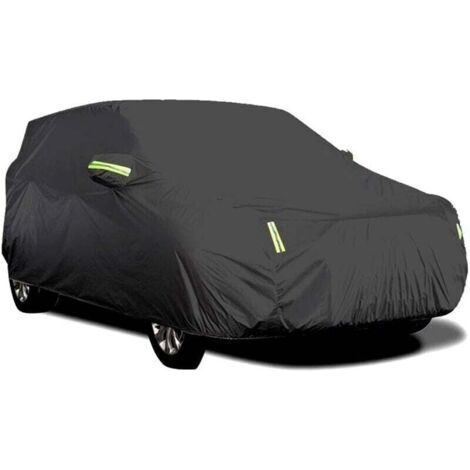 Weatherproof outdoor car cover – Anti-UV and waterproof nylon fabric – Dimensions 4.15 x 1.7 x 1.5 m – 6 reflective strips (1/5)