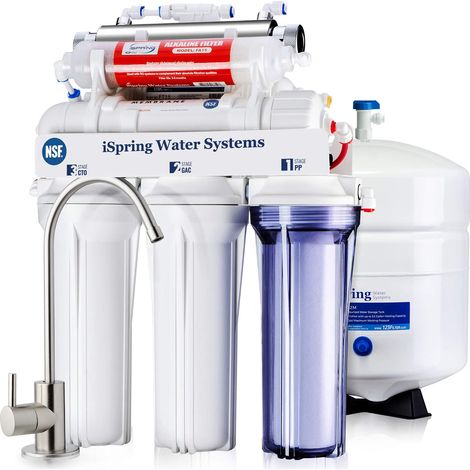 iSpring RCC7AKUV 7 Stufiges Umkehrosmose Trinkwasser Filtersystem (1/5)