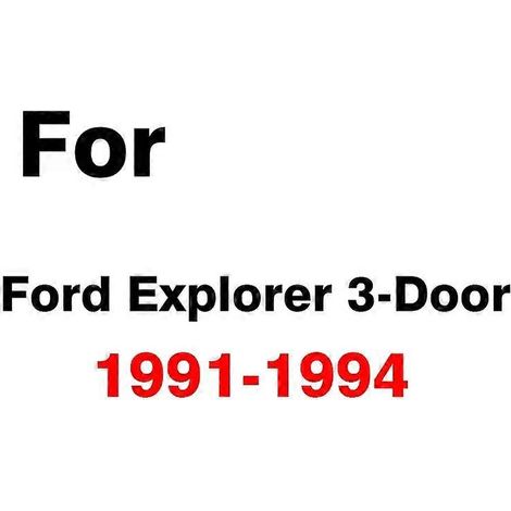 Housse de voiture extérieure anti-UV pour Ford Explorer 1991-2019, protection contre le soleil, la pluie, la neige et le gel, idéale pour les SUV et les véhicules tout-terrain. (1/5)