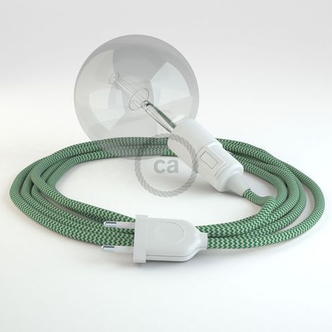 Luminaire creative-cables rz06 zigzag design italien câble 3 mètres (1/5)