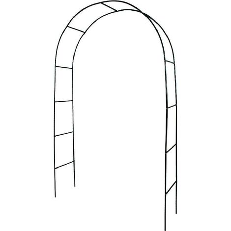 Supporto per rose ad arco traliccio da giardino 240 cm per piante rampicanti 2008080