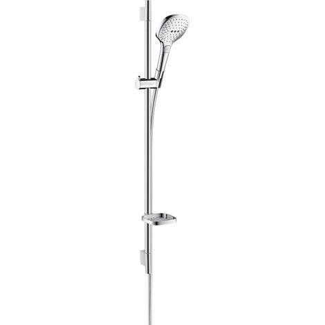 Hansgrohe Raindance Select E - Brausegarnitur 120, EcoSmart 9l/min, 3 Strahlen, verchromt 26623000 (1/3)
