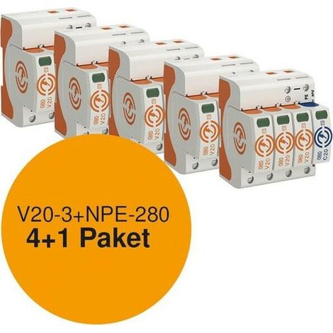 OBO SOMMERAKTION TBS PAKET 3 (5 STK. V20-3+NPE-280)