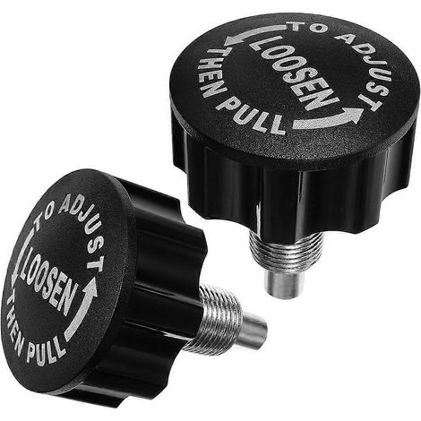 Lot de 2 boutons de traction pour équipements de musculation – Conception à rotation sphérique, adaptés aux bancs de musculation et aux appareils de fitness, améliorent la flexibilité (1/5)