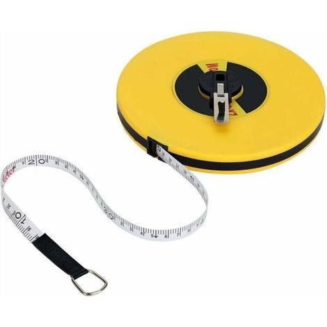 Ruban à Mesurer 5m+ laser de 40 m Ruban à Mesurer en Fibre de Verre Ruban Reel Measure Tools(1pc) (1/5)