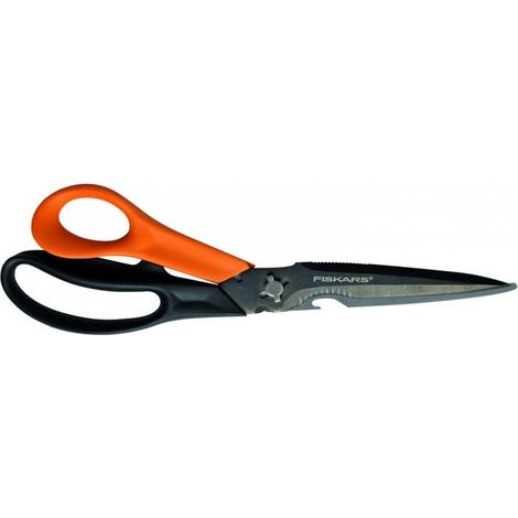 Fiskars Cuts+More forbici multifunzione arancione nero 23 cm