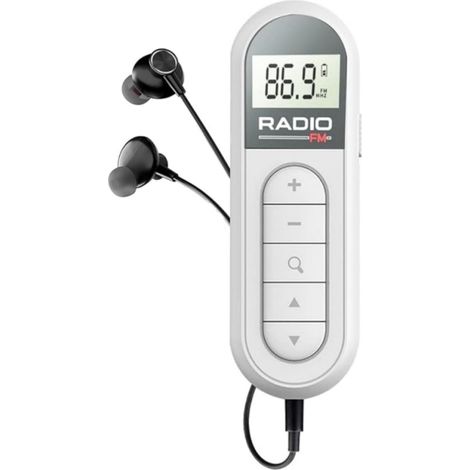 Mini Radio Transistor FM Portable avec DSP, Écran LCD et Casque, Récepteur Rechargeable 300 mAh, de Poche pour la Marche et les Voyages (1/5)
