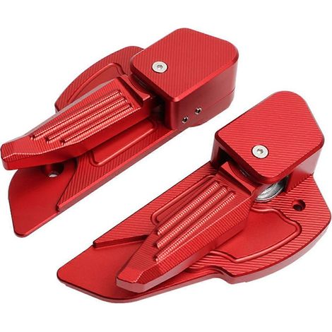 Automatisches Einklappen des hinteren Fußpedals für Primavera 150 Rot