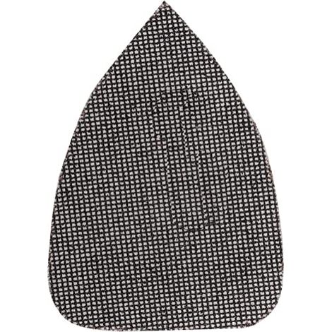 kwb Grid Linen Sanding Paper Disco di levigatura a griglia per levigatura a secco e a umido, f.. Levigatrice Delta 97 x 136 K-80, in fibra di vetro, perforata con velcro, 5 pezzi. (1/3)