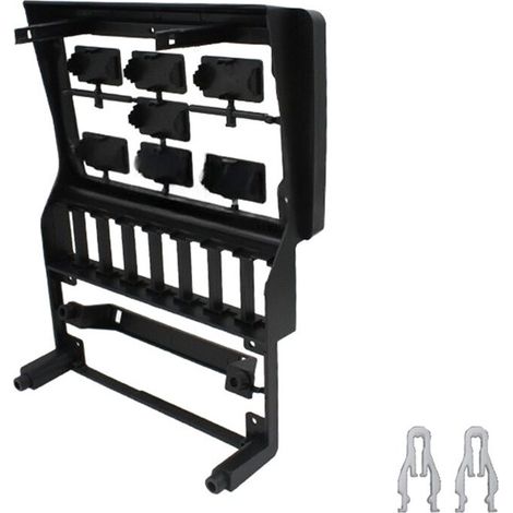 9-Zoll-Chassis-Panel-Adapter für Audi 80 B4 (Modelle 1990-1994), Kabel nicht enthalten, Android-Autoradio-Einbausatz.