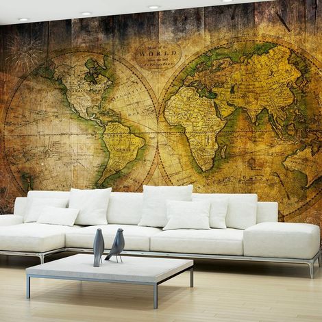 Papier peint à la recherche de l'ancien monde - 150 x 105 cm (1/4)