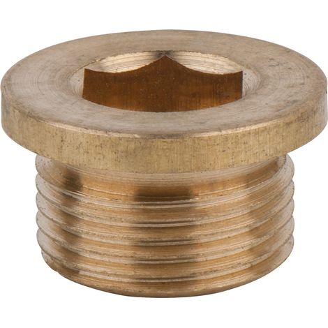 KS Tools Ölablassschraube, Innen6kant 12mm, M20x1,5x12mm, 10er-Pack - 430.1034 (1/2)
