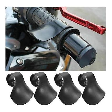 4Pcs Repose-Poignet D'accélérateur de Moto, Support D'aide à La Croisière, Cruise Control D'accélérateur Guidon Grip, Poignée D'assistance pour Moto, Support de Pouce pour Régulateur de Vitesse (1/4)